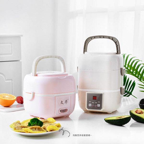多功能智能迷你上班族注水双层电热饭盒蒸煮加热保温热饭神器