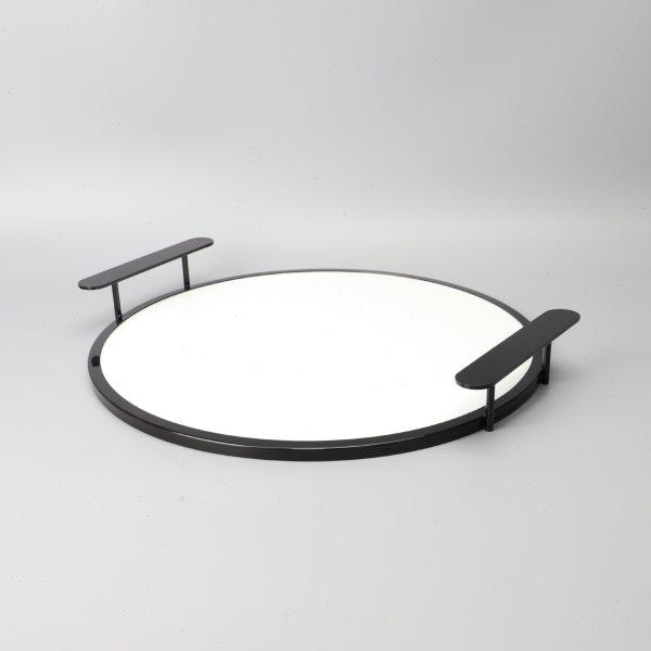 现简约金属皮革托盘样板房公室卧室客厅餐厅厨房家居饰品摆件,特色手工艺,其他,淘宝优惠券,粉丝福利购,淘宝优惠卷