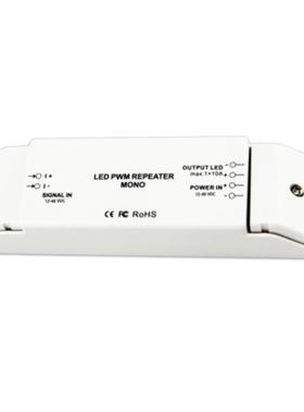 直流灯带 灯条 12-24-36-48VPWM调光 单通道⾼频恒压型LED扩展器