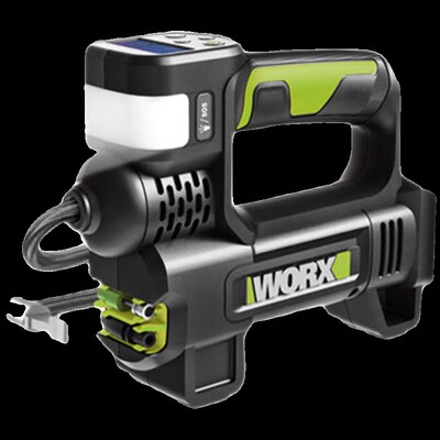 威克士20V汽车车载多功能充气泵WU092自动充停单缸高压家用打气泵