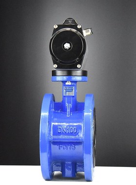 GT气动法兰式脱硫蝶阀 D641XH-16Q DN100 双相不锈钢2507/1.4469