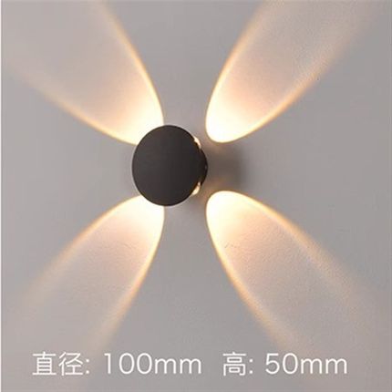 现代简约户外壁灯酒店过道健身房背景墙壁灯家用门口装饰洗墙灯