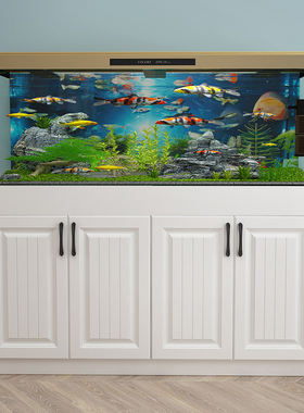 震威鱼缸底柜欧式地柜非实木架子底座柜子柜隔断家用承重简易定做