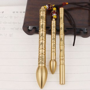 铜开过辟光的邪文昌笔摆件办公室书桌笔架挂件礼品带盒家居装饰品