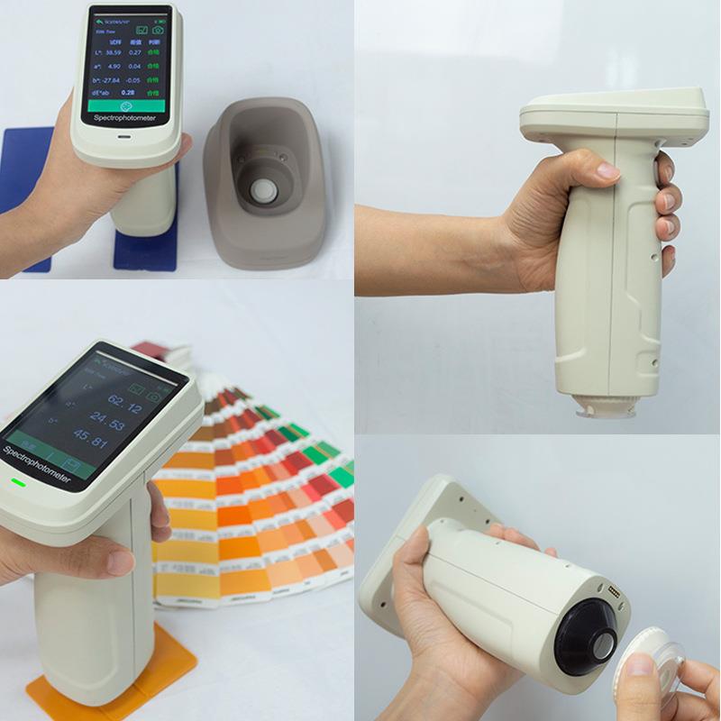 便携式色差仪高精度立式分光测色仪印刷油漆颜色对比测试检测仪器