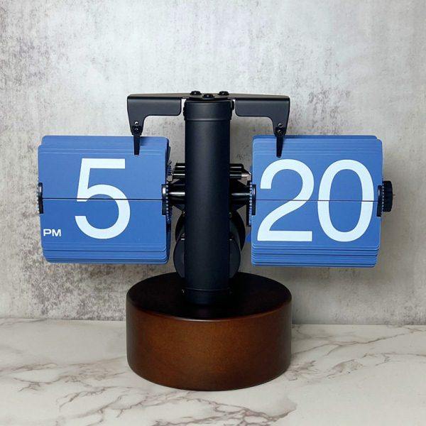 妙刻小天平翻页时钟工厂自动脚双脚书桌床头台钟经典钟表摆钟,家居饰品,立钟/落地钟,淘宝优惠券,粉丝福利购,淘宝优惠卷