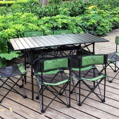 轻装行迷你七件套折叠桌椅便携椅钓鱼椅靠背椅迷你椅子便携长方桌,户外/登山/野营/旅行用品,户外桌椅套装,淘宝优惠券,粉丝福利购,淘宝优惠卷