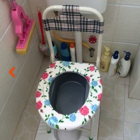 坐便椅蹲便凳子孕妇老年人坐便器可折叠座厕椅便携式成人移动马桶