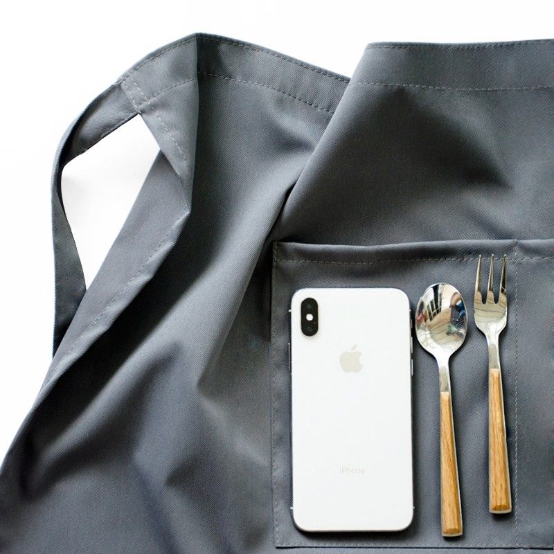 简约纯色轻薄防泼水半身围裙男女烘焙餐厅防污工作服定制logo文字,家庭/个人清洁工具,围裙,淘宝优惠券,粉丝福利购,淘宝优惠卷