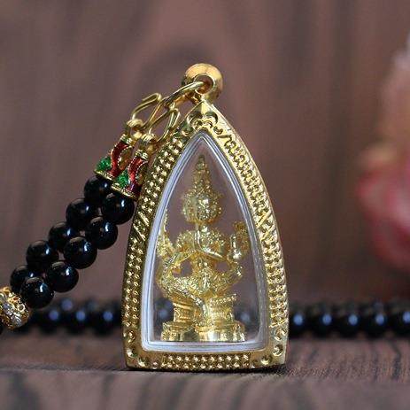 泰国佛牌真品龙婆基2555年四面佛佛牌