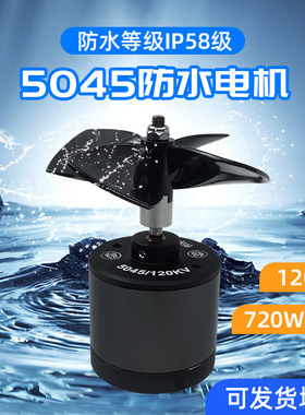 FLIPSKY翻天5045外转子防水电机 额定功率500w 水下机器人推进器