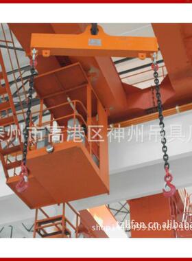 神州SW028设计扁担吊梁图 横梁吊具 平衡吊梁 起重平衡梁可调式