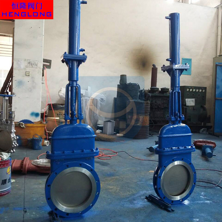 厂家直销 液动刀闸阀 液动暗板圆法兰刀闸阀 液压带盖刀型闸阀,五金/工具,闸阀,淘宝优惠券,粉丝福利购,淘宝优惠卷