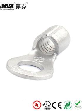 RNB8-6S紫铜焊缝圆形M6螺口OT裸端头无绝缘套圆型有认证KST