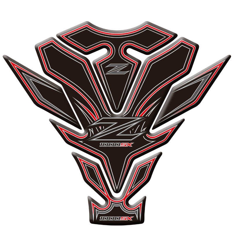 适用于川崎 Z1000SX 17-18年摩托车装饰油箱贴纸保护贴膜鱼骨贴花
