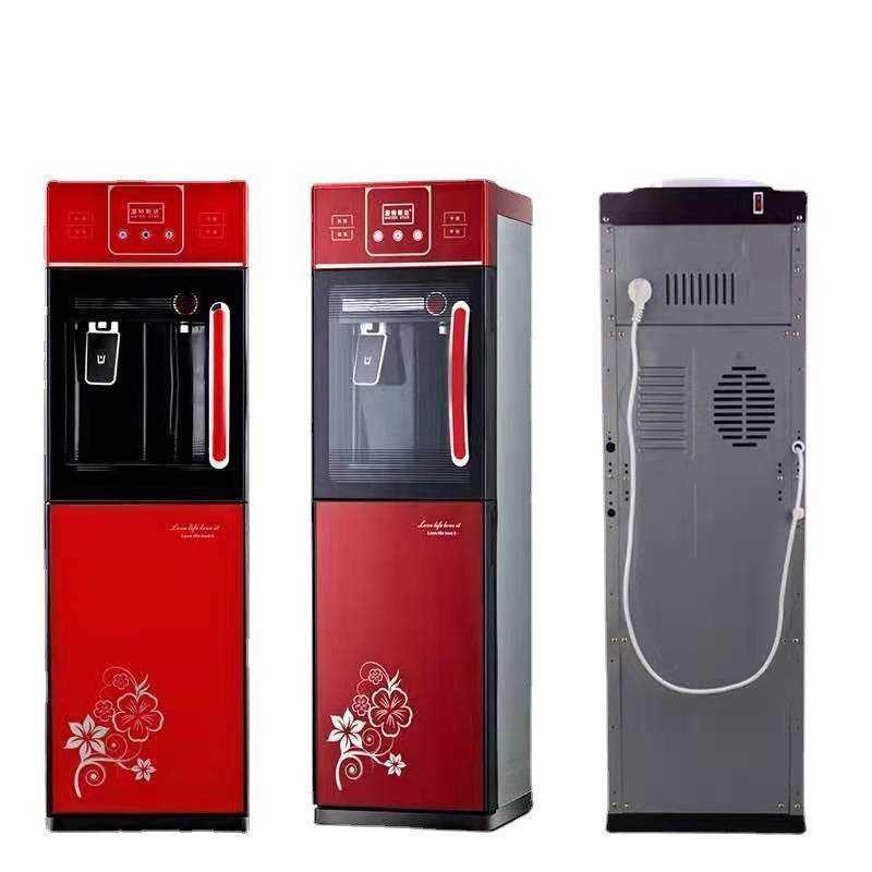 98高款立式家用商用放桶式电子压缩制冷制热饮水机 跨境