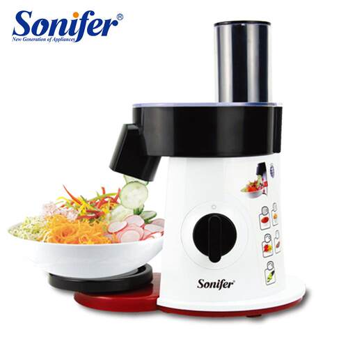 SoniferSF-5505新款电动沙拉机家用蔬菜切片机5SaladMaker