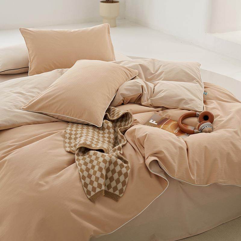 高端A类纯棉磨毛四件套秋冬季亲肤提花糯感加厚床单被套裸睡床品,清洗/食品/商业设备,风口/风叶/风机配件,淘宝优惠券,粉丝福利购,淘宝优惠卷