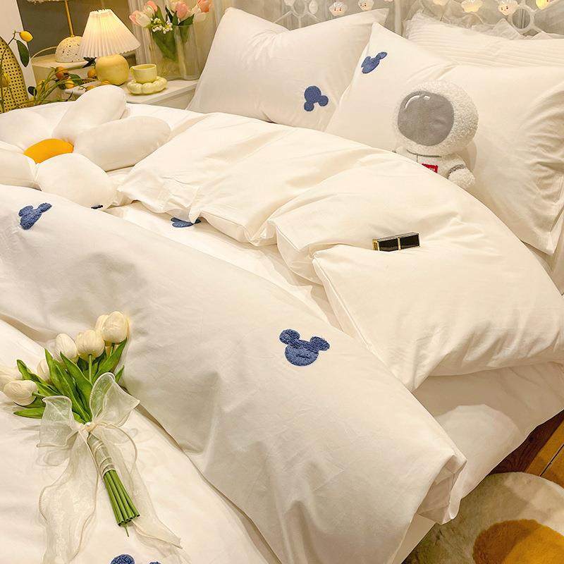 三件套100水洗4白床品四件套被套棉床笠网红床单床上纯棉棉全儿童,清洗/食品/商业设备,风口/风叶/风机配件,淘宝优惠券,粉丝福利购,淘宝优惠卷
