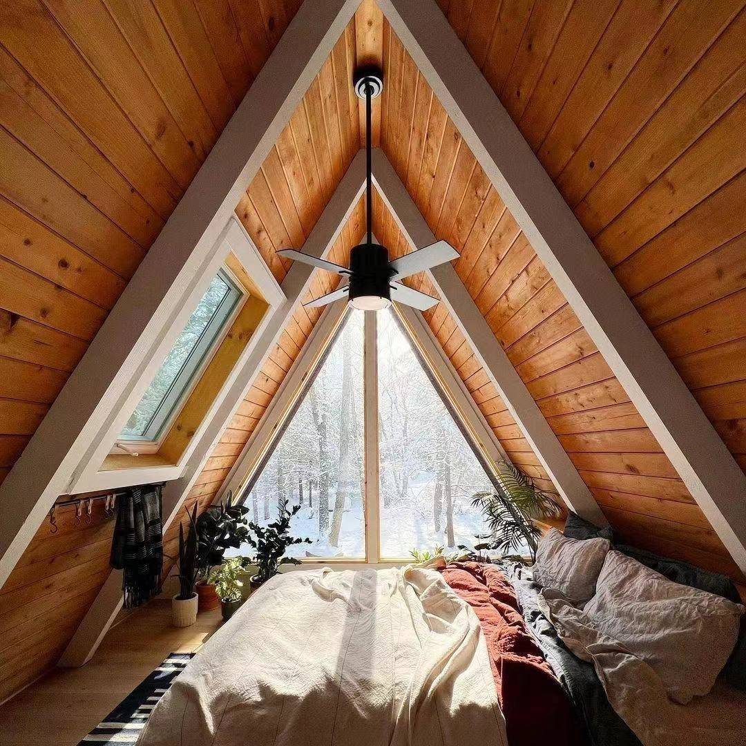 可移动木屋别墅移动小型木房子生态景观小别墅设计