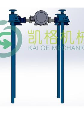 齿轮齿条式升降器多台联动快速平行升降平台丝杆快速静88音升降机