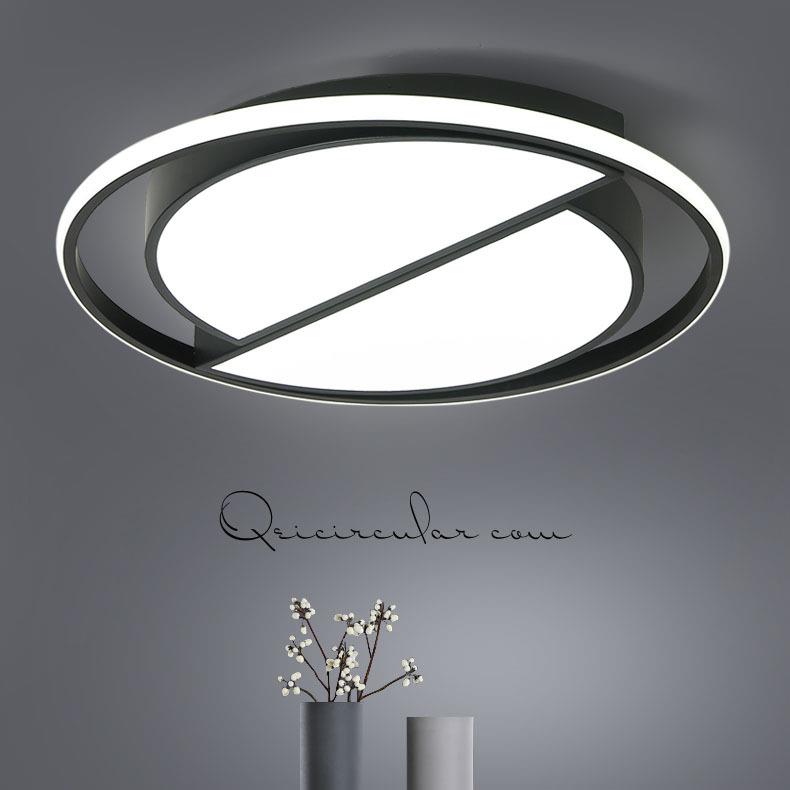 卧室灯简约现代圆形led吸顶灯大气浪漫卧室灯大气家用客厅房间灯