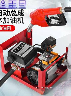 geu卡维特加油机12V24V220V车载大流量柴油加油泵自动启停定量总