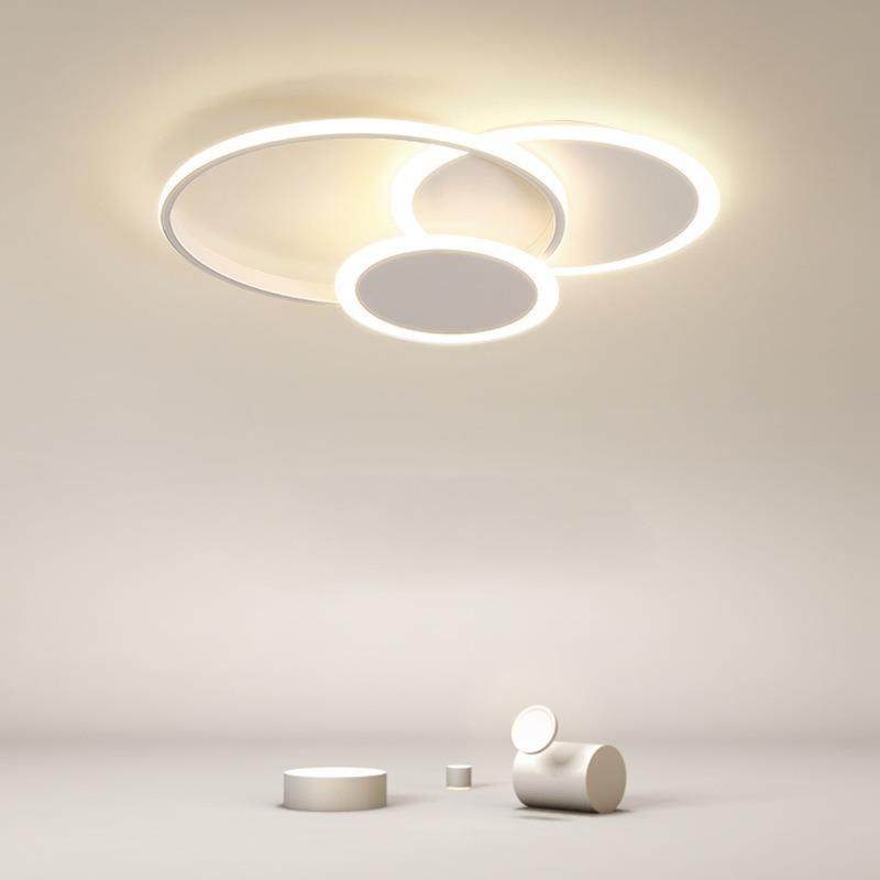 2023年新款简约吸顶灯led现代圆形家用主卧室灯北欧房间书房灯具