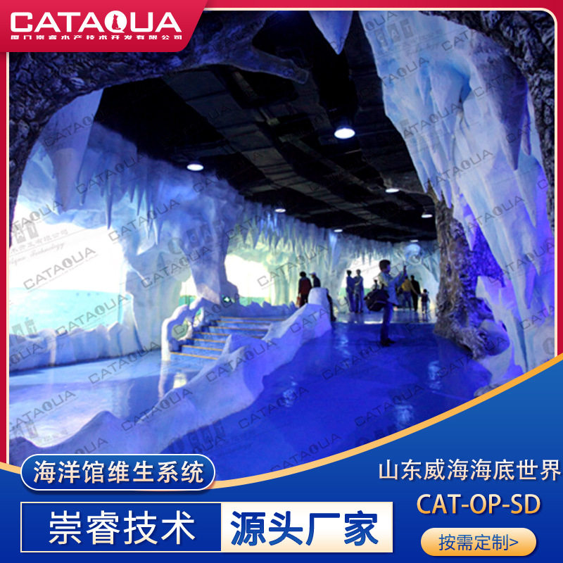 崇睿海洋馆水族馆设计工程 循环水处理系统 山东威海海底世界