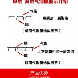 长条气泡袋15CM加长直通气泡袋卷料直筒气泡膜两头通泡泡袋定做