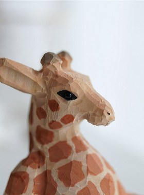 Joe的小作坊/小鹿桌面支架手工卡通日系手作家用生日礼物情人节