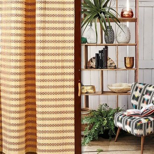 商铺推拉门竹帘折叠门家用门帘厨房隔断屏风商场简易移门卷帘窗帘