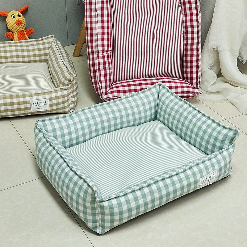 可拆洗宠物窝猫咪狗不粘毛四季平台笼子用棉麻牛津布防滑方形沙发,宠物/宠物食品及用品,猫窝/屋/帐篷/沙发,淘宝优惠券,粉丝福利购,淘宝优惠卷