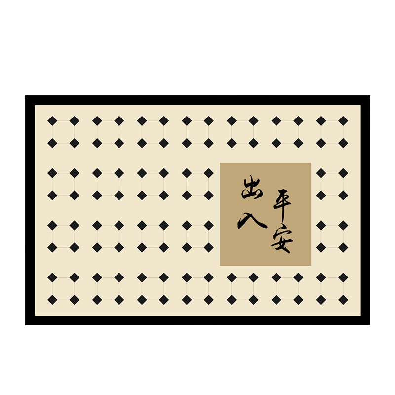 圈绒入户进门地i毯客厅沙发轻奢简约地垫高级感书房卧室垫子床边