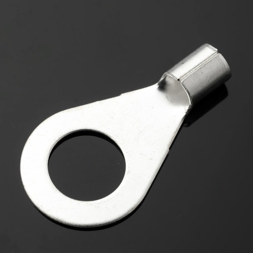 黄铜镀银OT冷压接线端子OT6-10  圆型裸端头P  铜鼻子 1000只