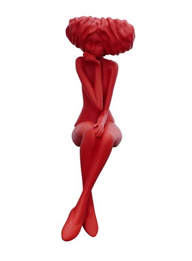 现代家居客厅玄关落地人物摆件酒店会所样板房售楼部雕塑艺术品