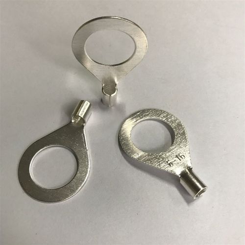 冷压接线端子 OT6-16  大孔铜鼻子法兰静电跨接端子 用于化工厂