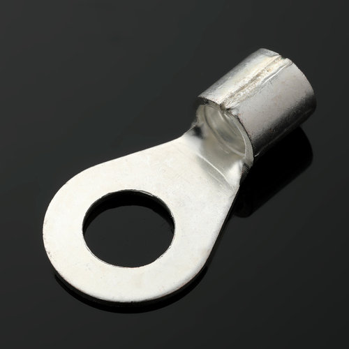 国标紫铜 OT冷压接l线端子OT25-12 RNB圆型裸端头 铜鼻子200只