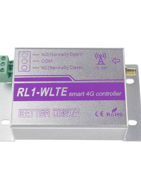 1通道4G继电器开关RL1-WLTE-EU/ECAPP遥控灯，窗帘，车库门，水