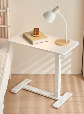 0A可移动升降床边桌卧室家用书桌学生写字电脑桌站立式工作台书桌