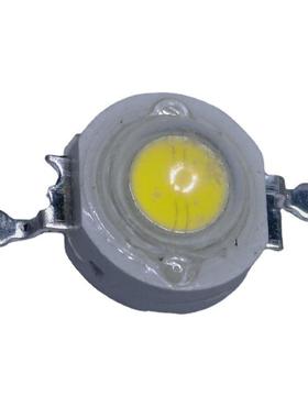 供应1w大功率LED灯珠120-130lm正白仿流明led大灯珠