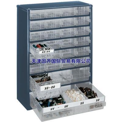Raaco 137492 28个抽屉零件盒存储柜417mmx306mmx150mm防尘