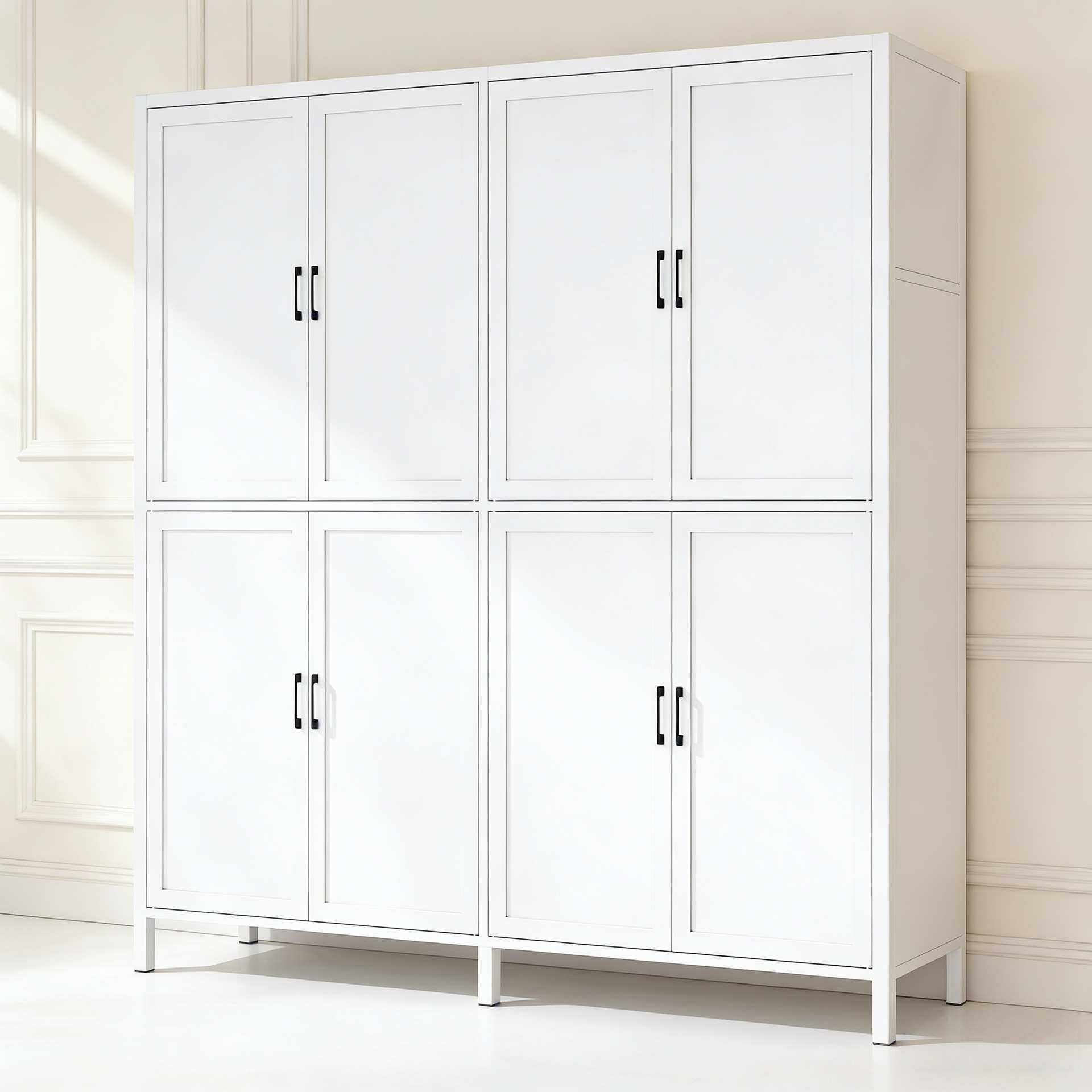 钢制衣柜家用卧室儿童宝宝衣橱出租房用简易铁皮防尘收纳柜组合柜,模玩/动漫/周边/娃圈三坑/桌游,模型制作工具/辅料耗材,淘宝优惠券,粉丝福利购,淘宝优惠卷