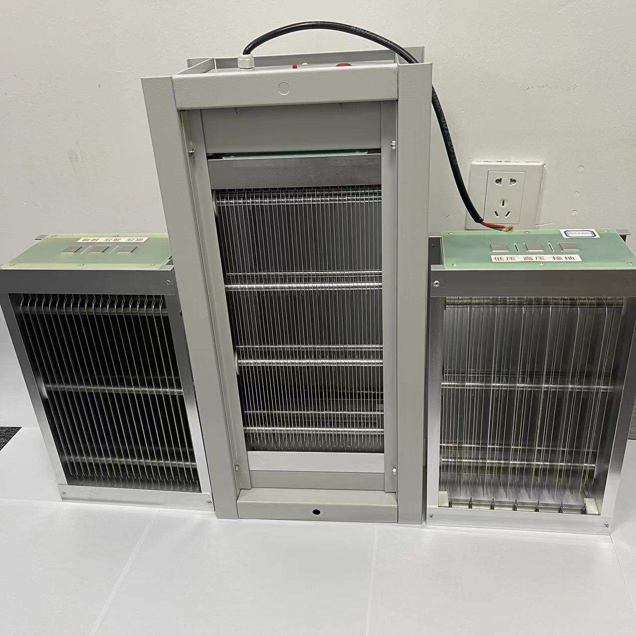 新风系统前置静电除尘箱去除pm2.5颗粒 高压静电集尘器模块厂家