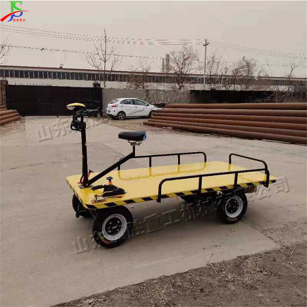 电动平板短途运输车 厂区矿区四轮工具车 座驾式四轮电动搬运设备