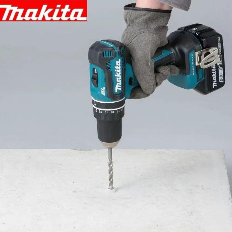 Makita牧田DHP485Z/SFJ无刷充电式充电式冲击起子机电钻13mm锂电