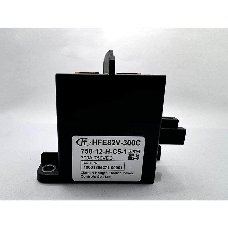 宏发HFE82V-300C 750-24- HC5-1 12V 24VDC 300A直流继电器接触器