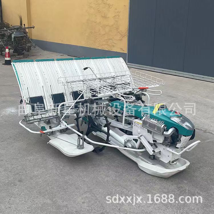 4行/6行手扶插秧机 新款全自动稻谷插秧机 水稻种植栽苗机