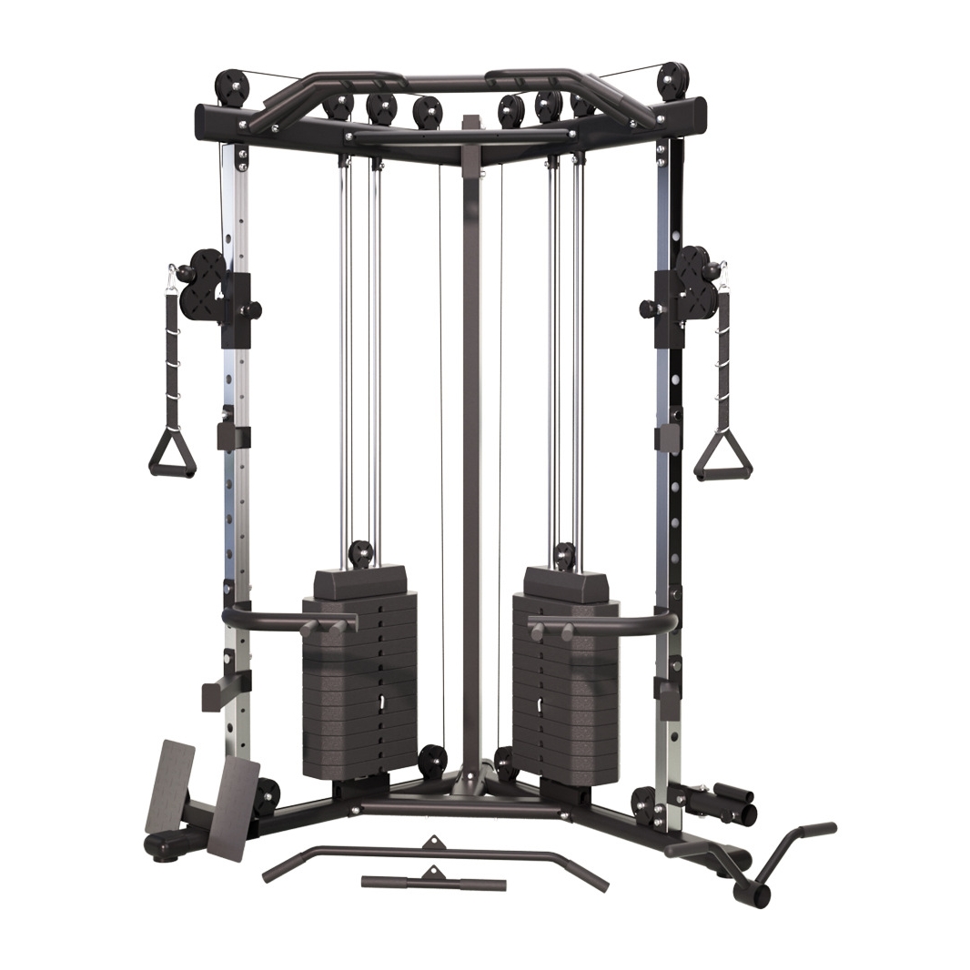 小飞鸟龙门架健身器材深蹲架综合训练器多功能卧推架健身器材家用