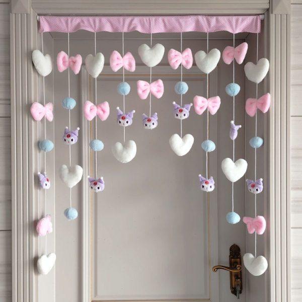 甜甜包爱心门帘可爱挂饰儿童爱心挂饰房装饰挂帘创意装饰卧室房门,居家布艺,珠帘/挂帘,淘宝优惠券,粉丝福利购,淘宝优惠卷